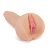 Beige CyberSkin masturbation sleeve with an amazingly life-like molded vagina. Beige CyberSkin masturbation sleeve with an amazingly life-like molded vagina.