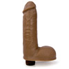 Multi-speed silicone vibrator with realistic penis shape.