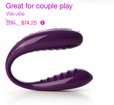 Great for couple play, We Vibe,  $74.25