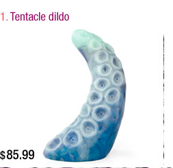 Tentacle dildo, $85.99
