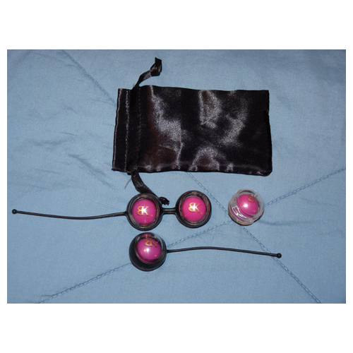 Holders, balls, pouch