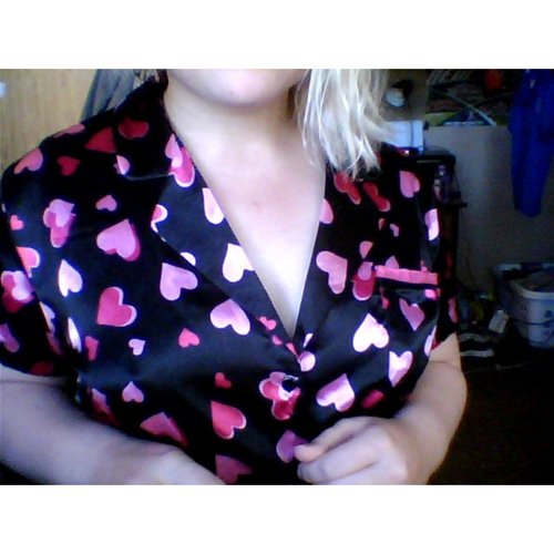 Heart PJ Neckline