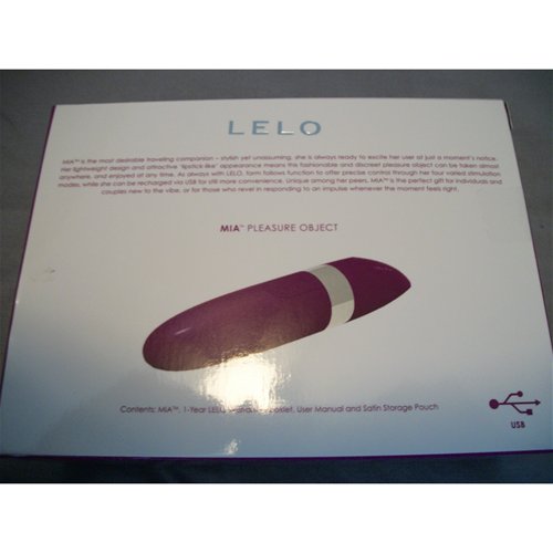 Lelo Mia outer box back