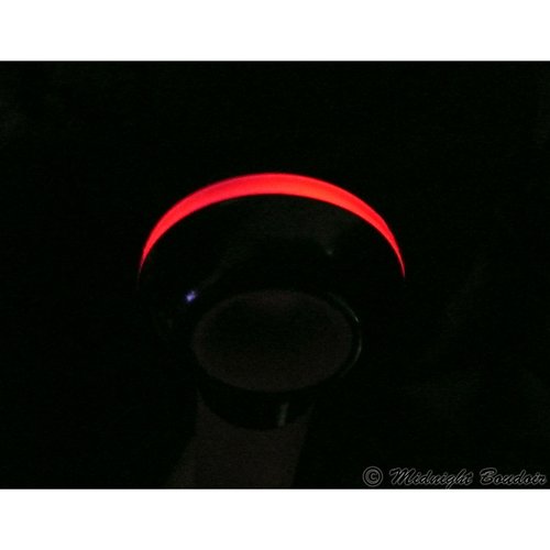 Red LED accented handle