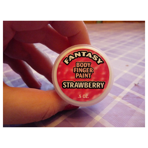 Body Finger Paint - Strawberry