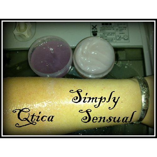 Simply Sensual 4- Product in use and comparison