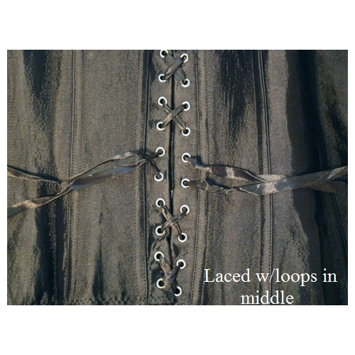 Middle lacing loops