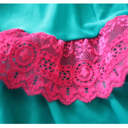 close up of lace