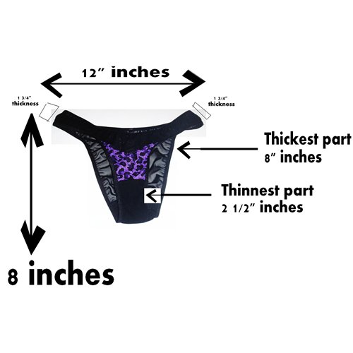 PANTIE SIZING CHART