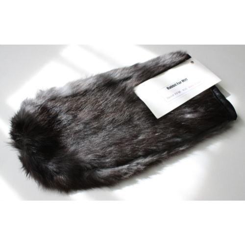 Rabbit Fur Mitt