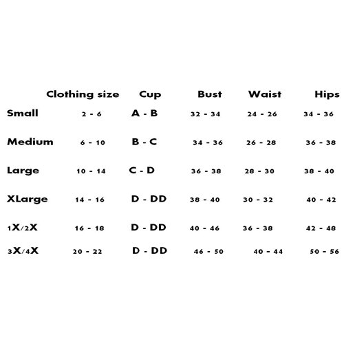 sizing chart