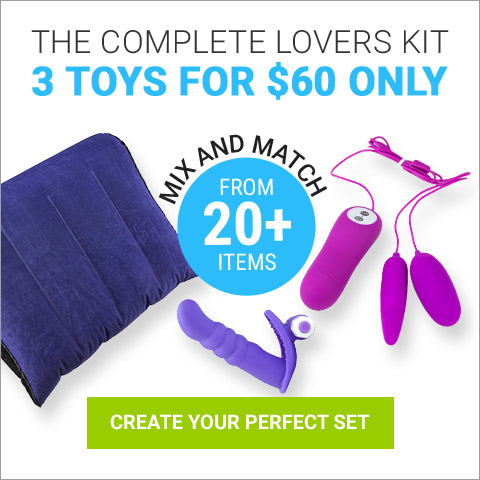 The Complete Lovers Kit! Expert Couples Gift Set For $60