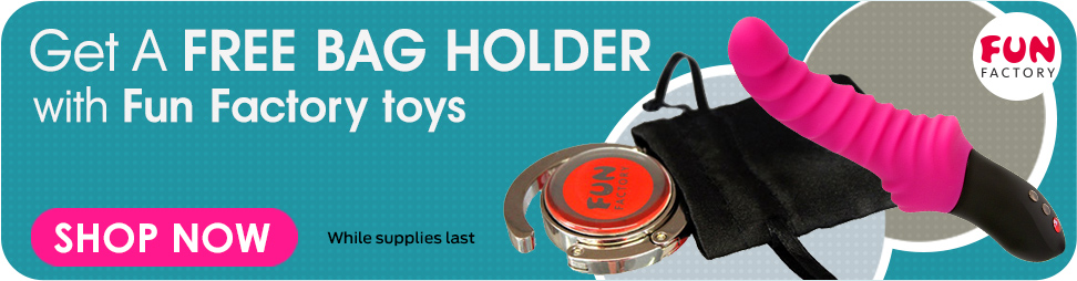 Get a free bag holder with fun factory toys