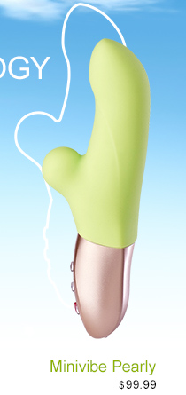 Minivibe Pearly – g-spot rabbit vibrator