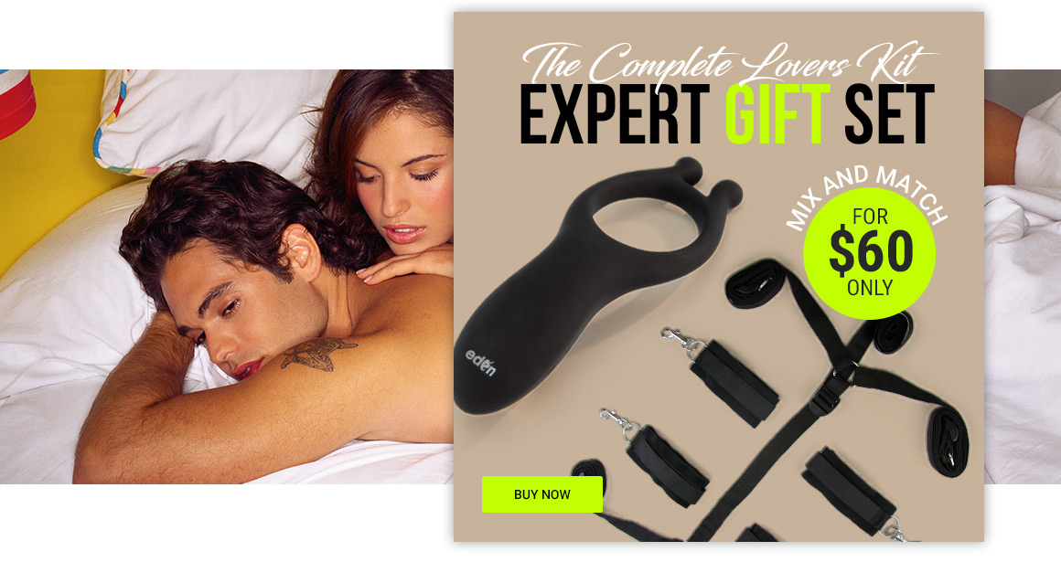 The Complete Lovers Kit! Expert Couples Gift Set For $60