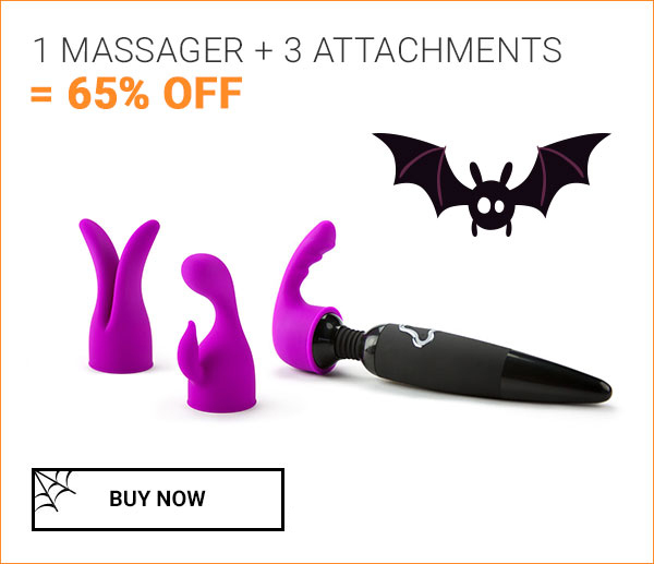 Save 65% on Massager and 3 Attachments Kit