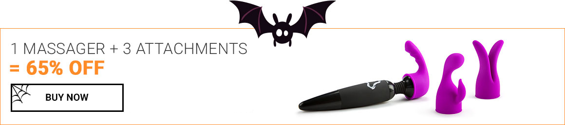 Save 65% on Massager and 3 Attachments Kit