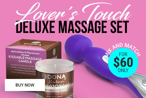 Lover's Touch! Deluxe Massage Gift Set For $60