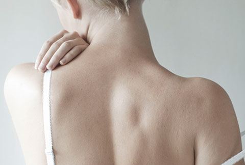 Nape of the neck & Lower back